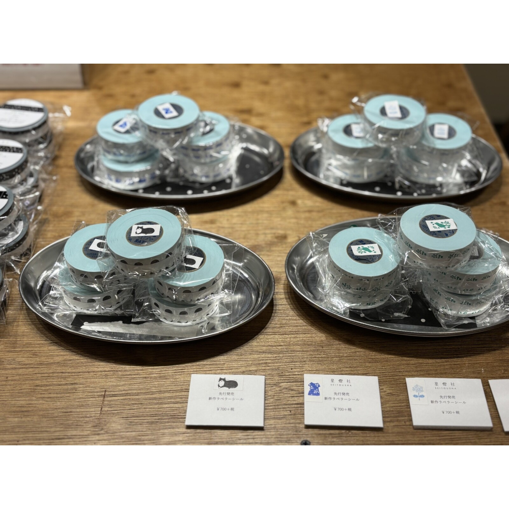 *激動小鹿*日本 星燈社 標籤貼紙卷  貼紙 標籤貼紙 分裝賣場 打標機 標籤貼  SEITOUSHA 2025年新品-細節圖2