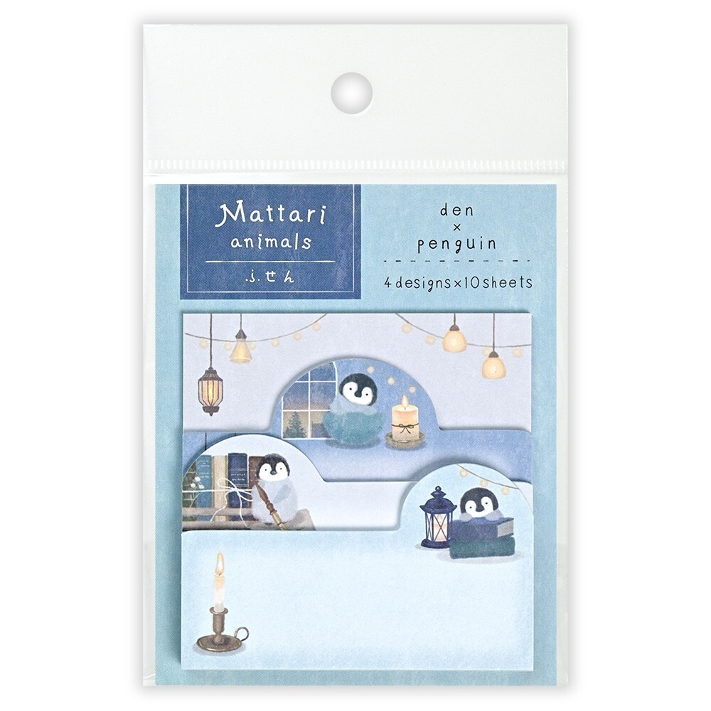 *激動小鹿*<現貨>日本 NB社 便利貼 Mattari animals 系列 模切便籤 日本製 2025新品-規格圖6