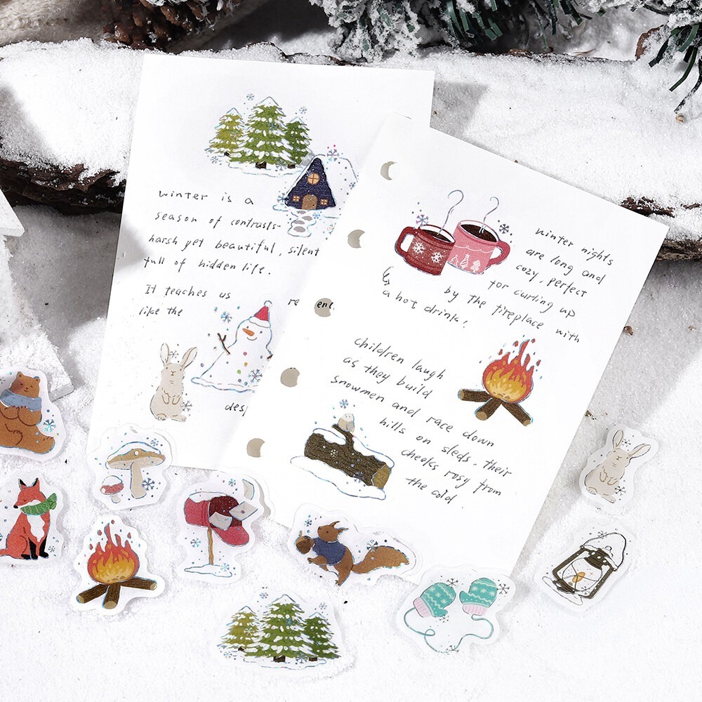 *激動小鹿*<現貨>日本 BGM 貼紙包 2025冬限定 燙金貼紙包 貼紙 數量限定款-細節圖3