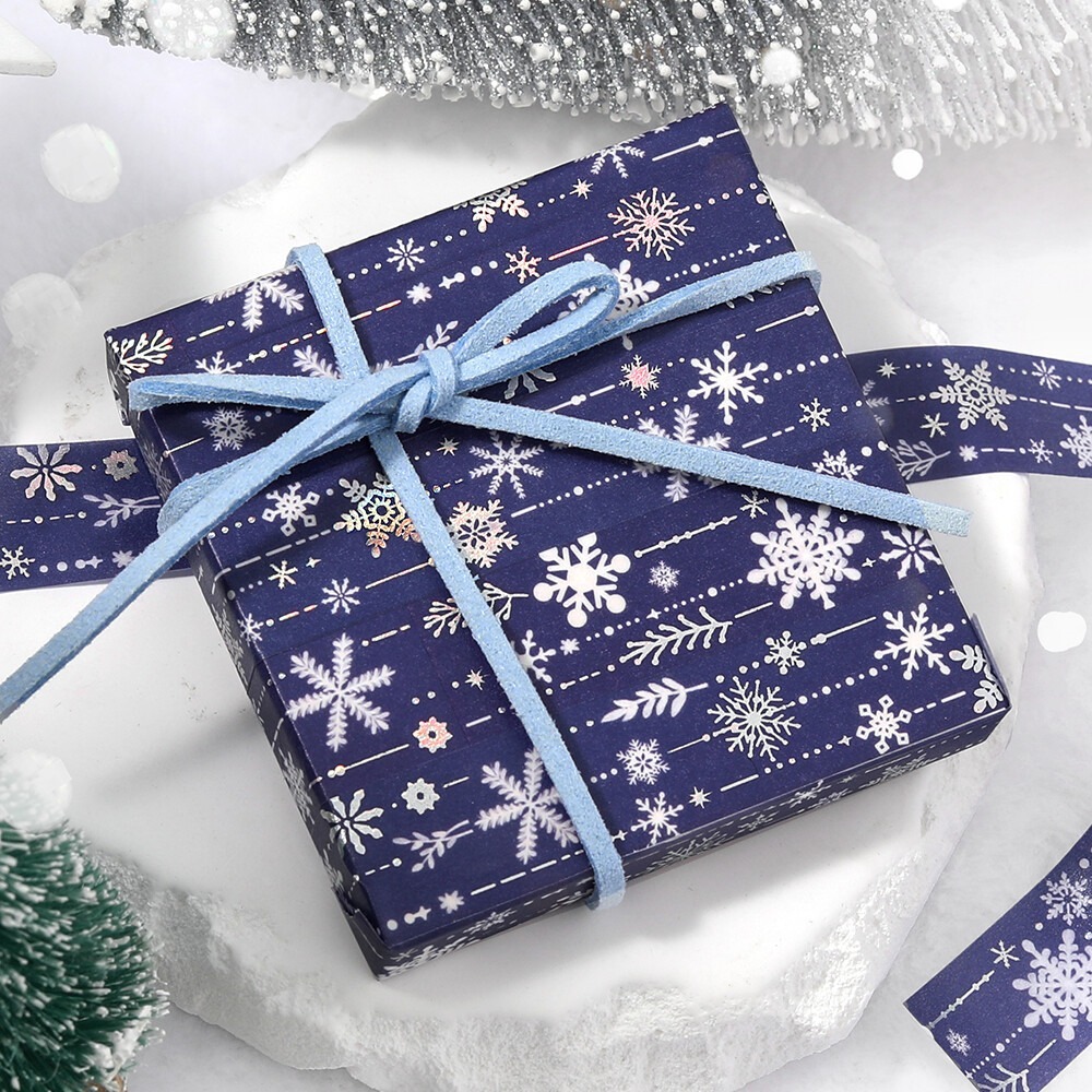 *激動小鹿*<現貨>日本 BGM 紙膠帶 2025 冬限定 BGM 金箔 燙金 和紙膠帶 限量款-細節圖6