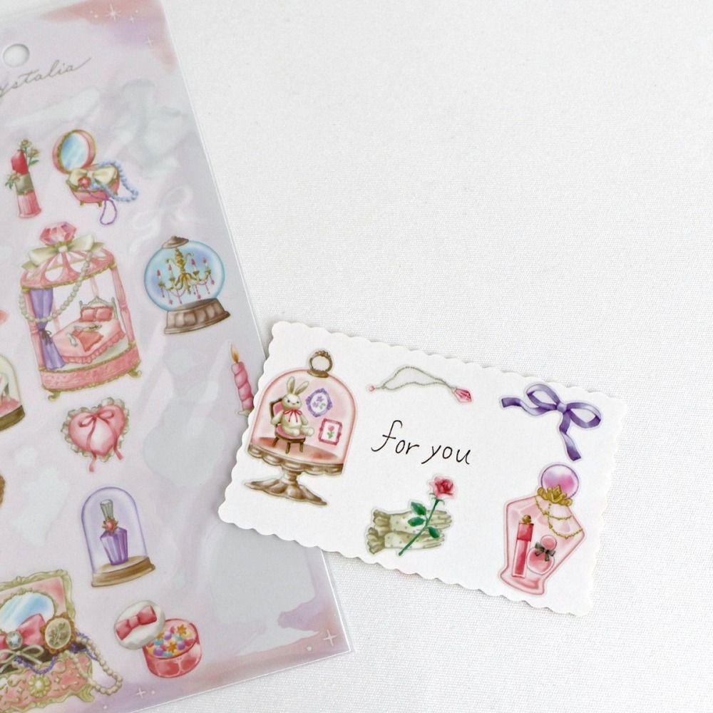 *激動小鹿*<現貨>日本 MIND WAVE 貼紙 透明pet貼紙 幻想世界系列 2025年新品-細節圖6