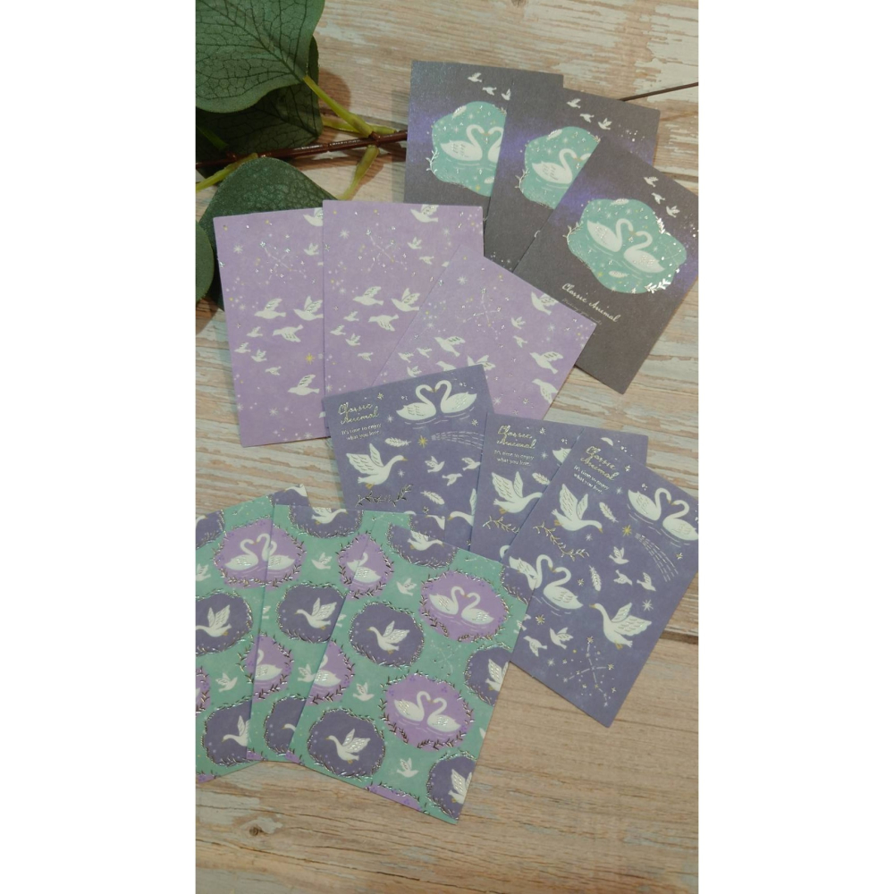 *激動小鹿*<現貨>日本 AMIFA 貼紙155068自剪自貼 迷你拼貼貼紙 經典動物系列 2025新品-細節圖5