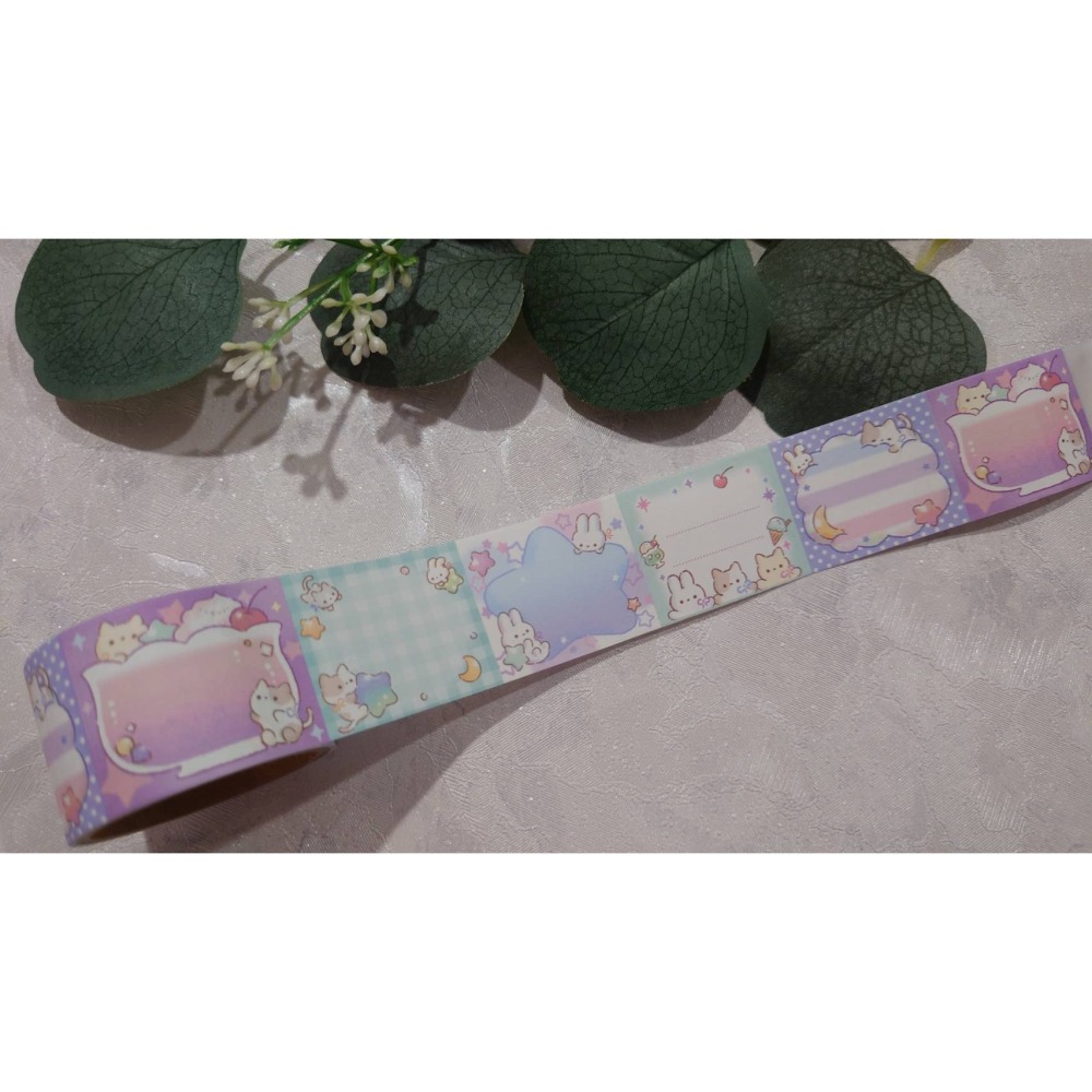 *激動小鹿*<現貨>日本 amifa 可書寫捲式便簽 155082 閃亮動物 日本原裝進口 捲式便簽貼紙-細節圖3