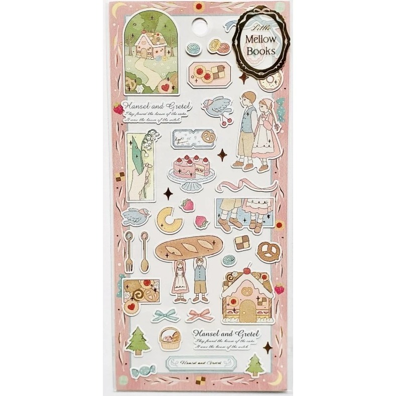 *激動小鹿*日本 Q-LiA 貼紙 Mellow Books貼紙 日本進口貼紙 Q-LIA 2025年新品-規格圖6