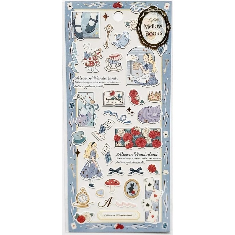 *激動小鹿*日本 Q-LiA 貼紙 Mellow Books貼紙 日本進口貼紙 Q-LIA 2025年新品-規格圖6