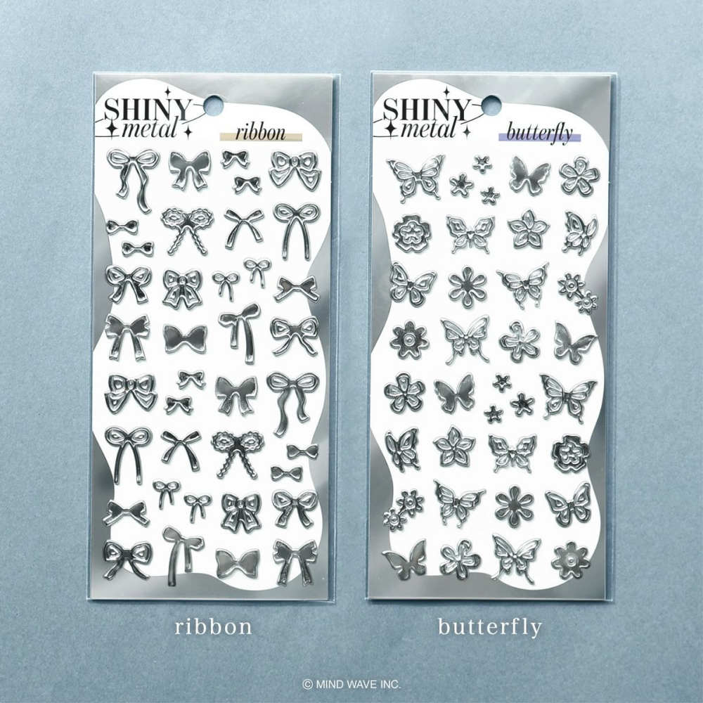 *激動小鹿*<現貨>MIND WAVE 貼紙 Shiny Metal 金屬系列 立體貼紙 日本貼紙-細節圖3