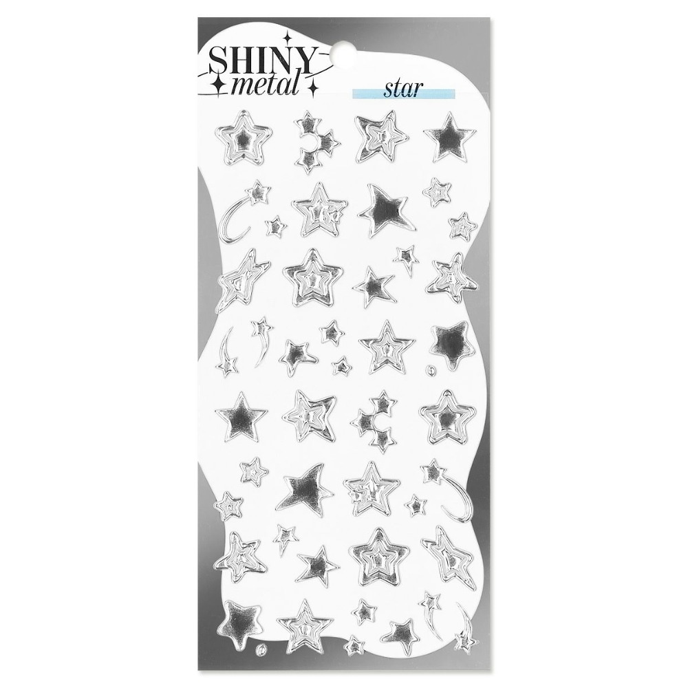 *激動小鹿*<現貨>MIND WAVE 貼紙 Shiny Metal 金屬系列 立體貼紙 日本貼紙-規格圖5