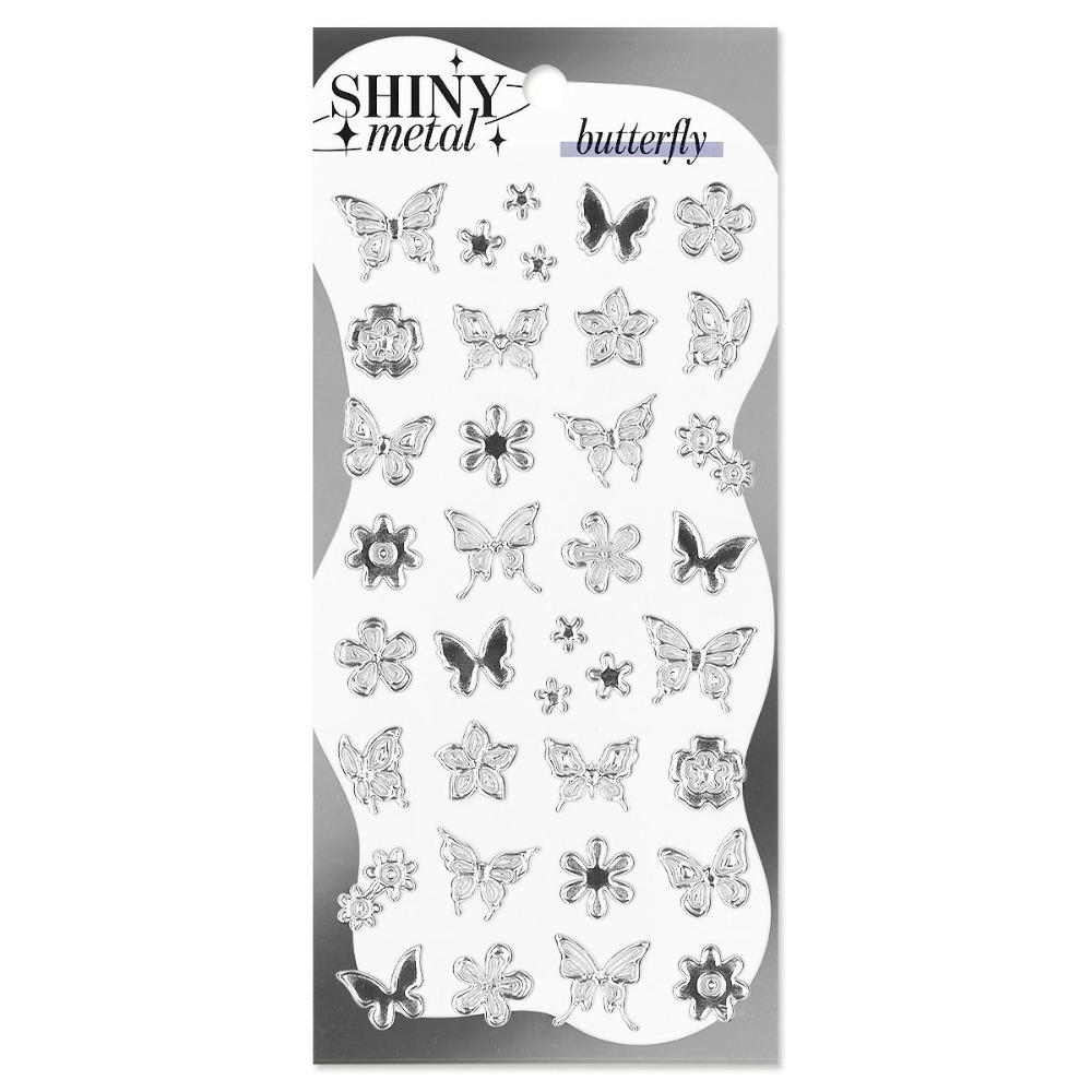 *激動小鹿*<現貨>MIND WAVE 貼紙 Shiny Metal 金屬系列 立體貼紙 日本貼紙-規格圖5