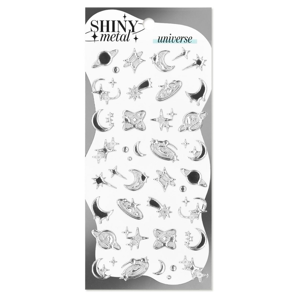 *激動小鹿*<現貨>MIND WAVE 貼紙 Shiny Metal 金屬系列 立體貼紙 日本貼紙-規格圖5