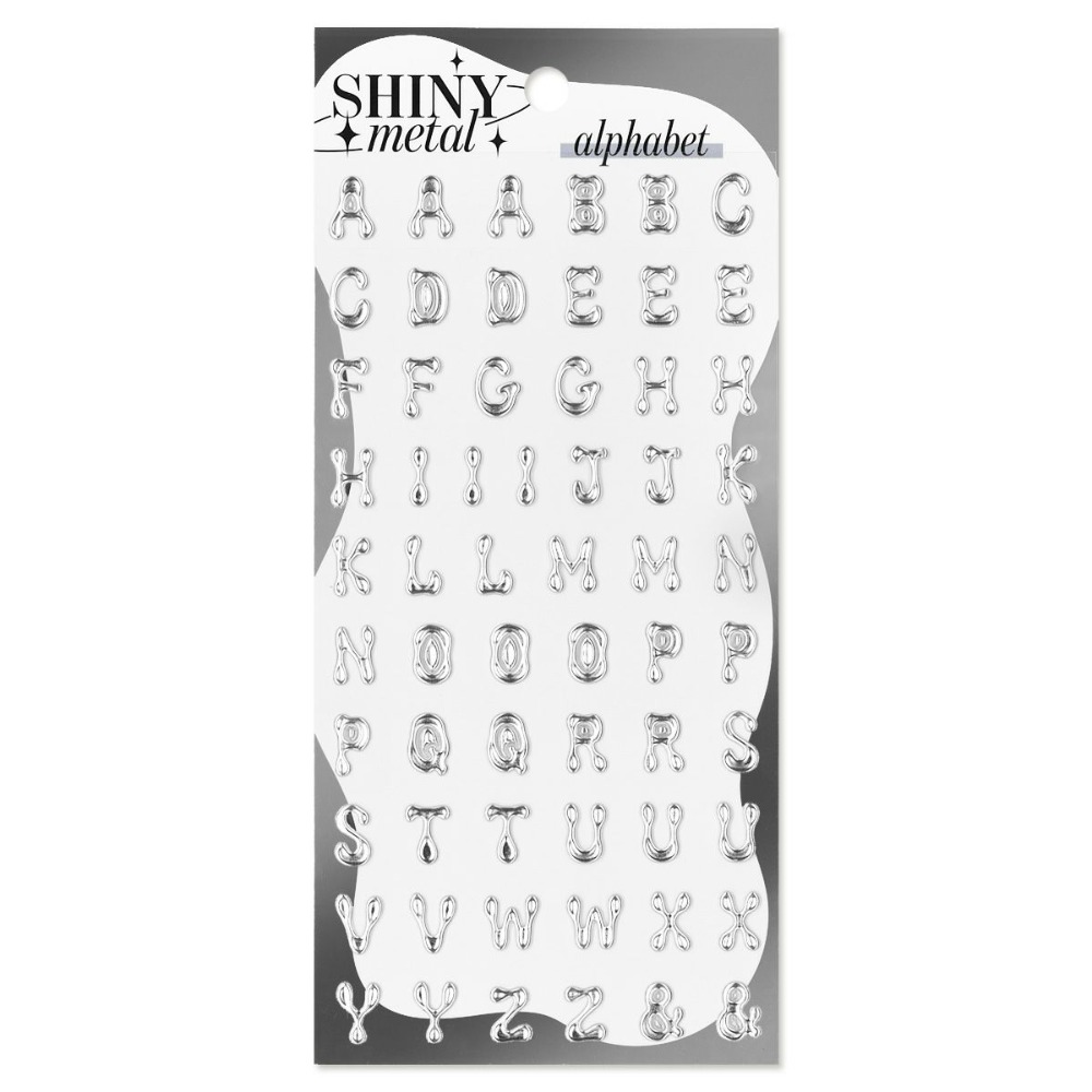 *激動小鹿*<現貨>MIND WAVE 貼紙 Shiny Metal 金屬系列 立體貼紙 日本貼紙-規格圖5