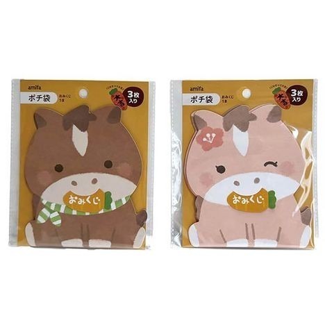 *激動小鹿* 日本 Amifa 紅包袋 迷你信封袋 157741 小紅包袋 馬年紅包袋-細節圖2