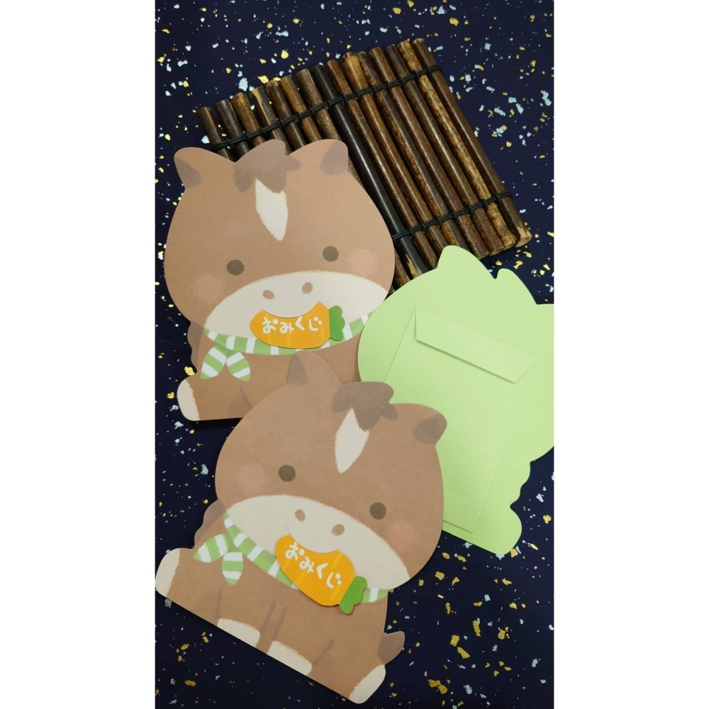 *激動小鹿* 日本 Amifa 紅包袋 迷你信封袋 157741 小紅包袋 馬年紅包袋-細節圖4