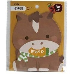 *激動小鹿* 日本 Amifa 紅包袋 迷你信封袋 157741 小紅包袋 馬年紅包袋-規格圖6