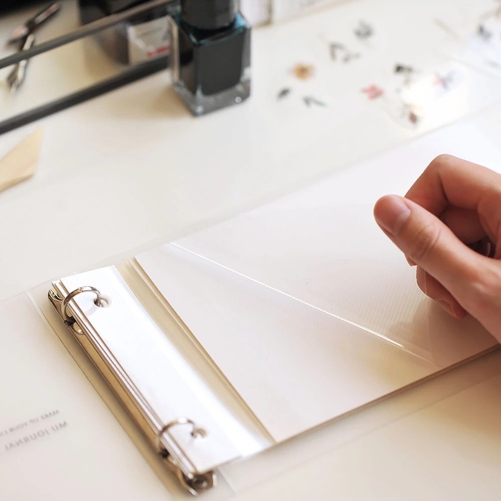 *激動小鹿* MU【手帳素材收集冊】零散轉印貼紙、票根、拍立得收納 貼紙收集本-細節圖3