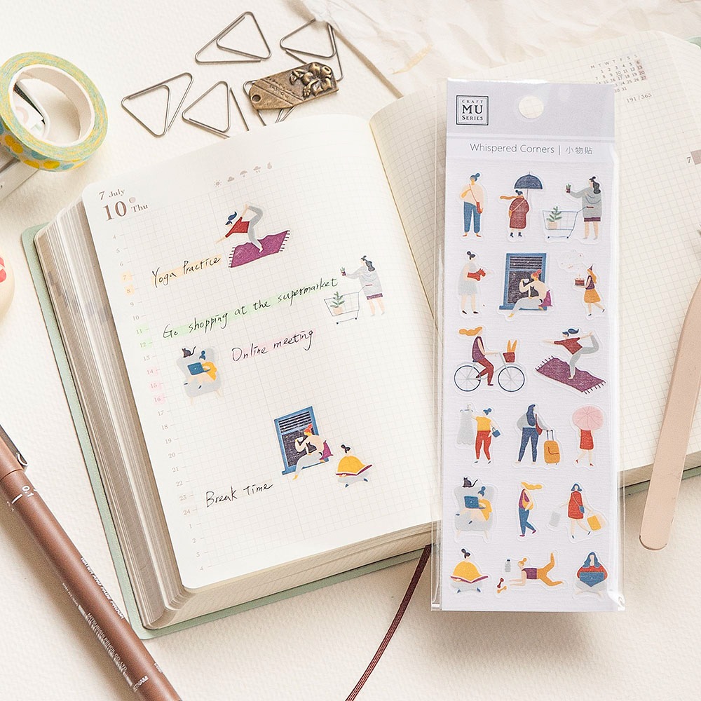 *激動小鹿* MU 貼紙 透明PET貼紙 小物貼 Small Items Sticker 2026年第一季新品-細節圖7