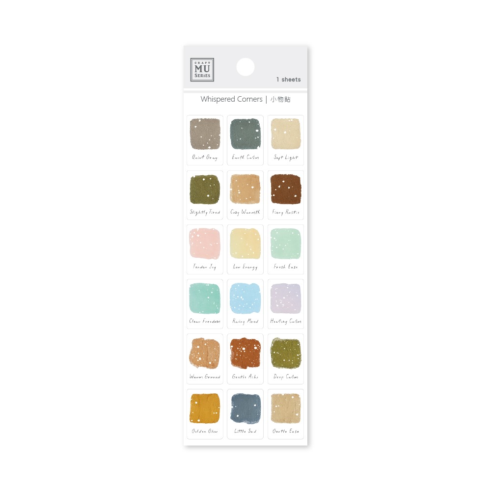 *激動小鹿* MU 貼紙 透明PET貼紙 小物貼 Small Items Sticker 2026年第一季新品-規格圖7