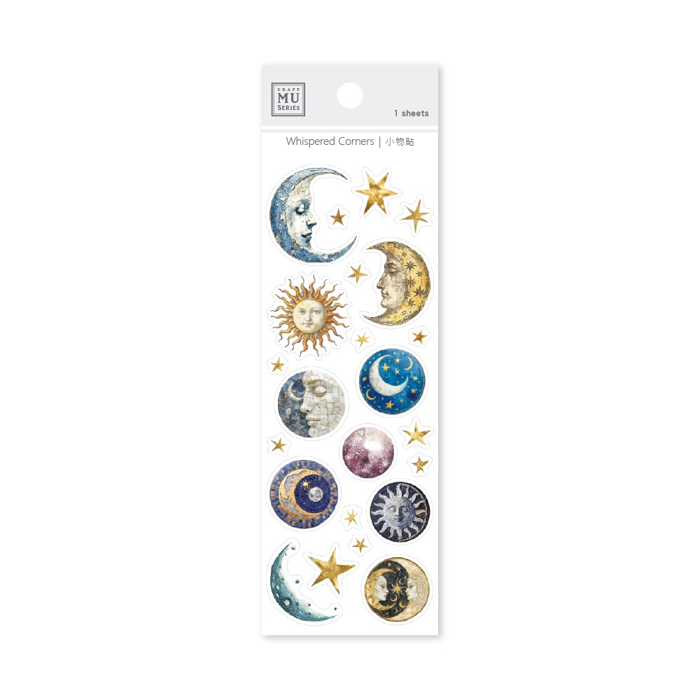 *激動小鹿* MU 貼紙 透明PET貼紙 小物貼 Small Items Sticker 2026年第一季新品-規格圖7