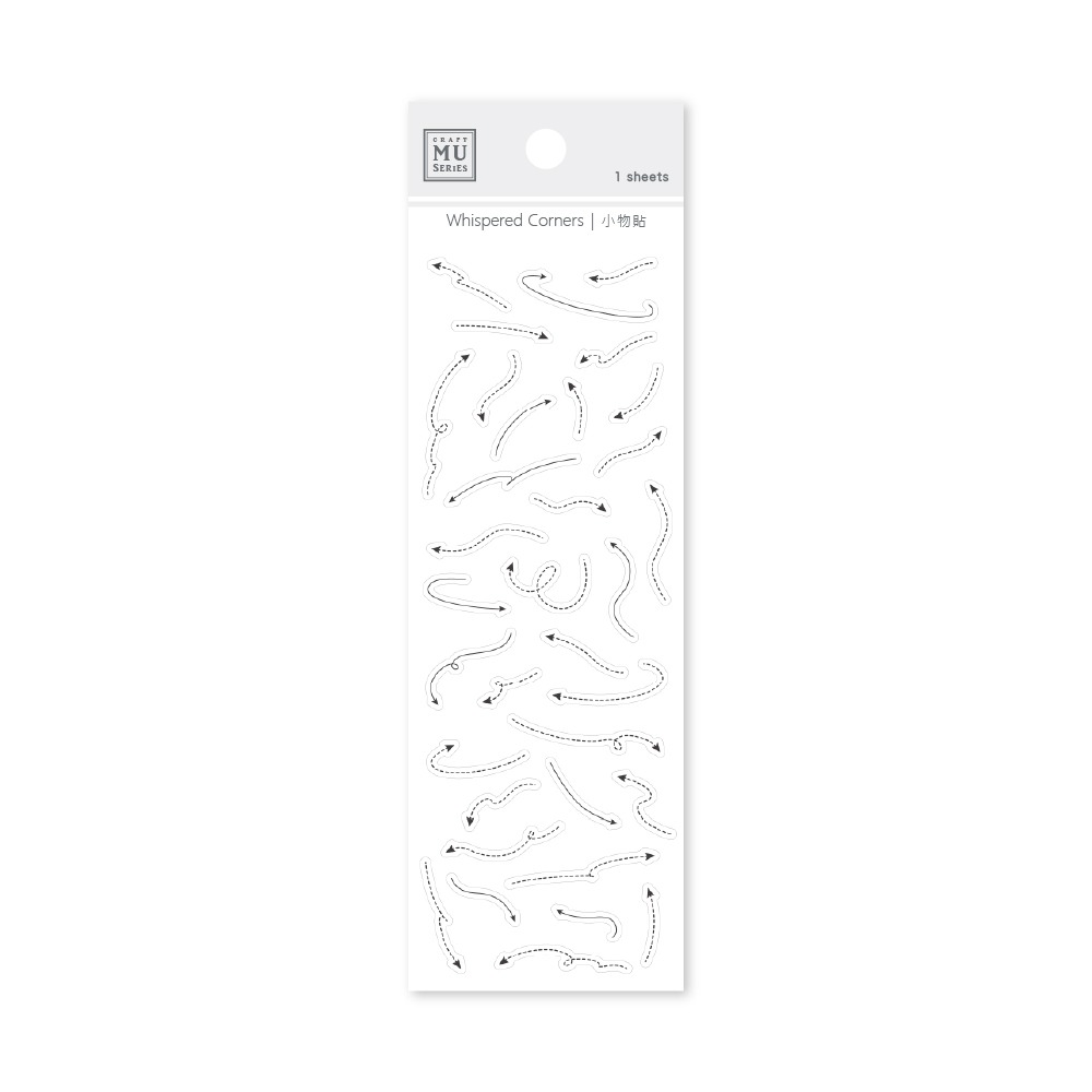 *激動小鹿* MU 貼紙 透明PET貼紙 小物貼 Small Items Sticker 2026年第一季新品-規格圖7