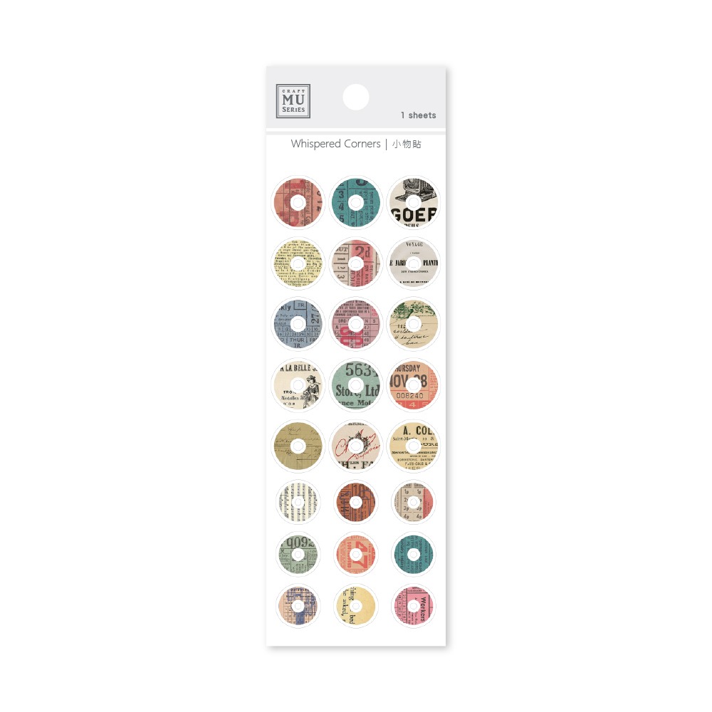 *激動小鹿* MU 貼紙 透明PET貼紙 小物貼 Small Items Sticker 2026年第一季新品-規格圖7