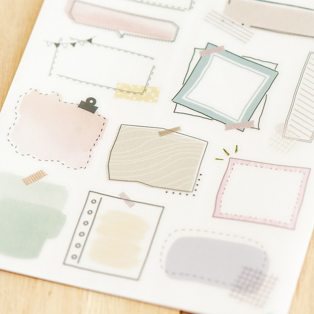 *激動小鹿* MU - Print-On Stickers 轉印貼紙 -no.274~280 轉印貼 2026第一季新品-細節圖4