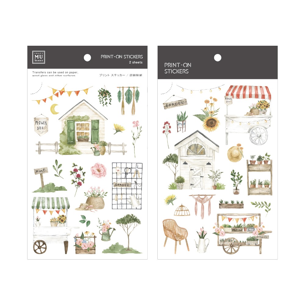 *激動小鹿* MU - Print-On Stickers 轉印貼紙 -no.274~280 轉印貼 2026第一季新品-規格圖9