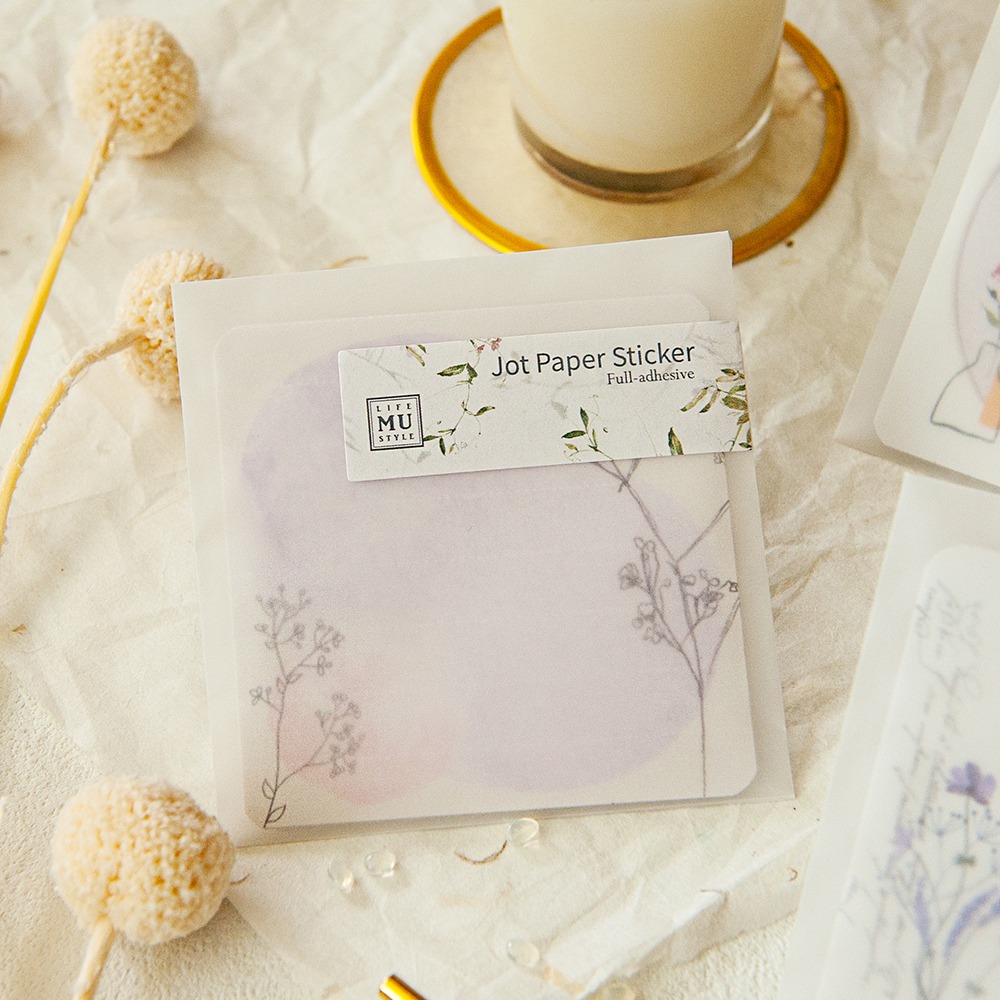 *激動小鹿* MU 紙箋貼 可書寫 memo Joe Papper Sticker 2026年第一季新品 便箋貼紙-規格圖5