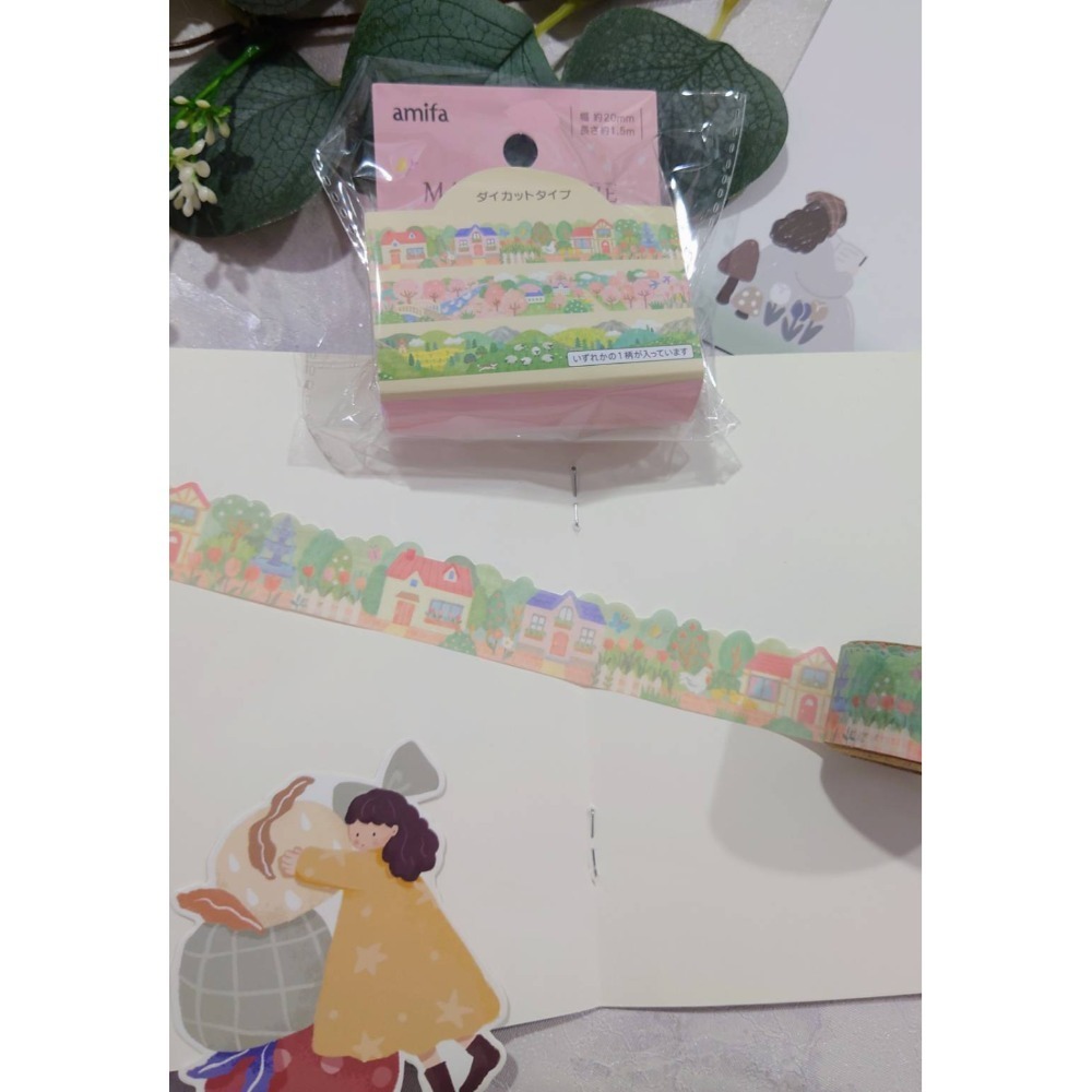 *激動小鹿*<現貨>日本 amifa 紙膠帶 春日全景 幸運核心系列 日本原裝進口 2026年新品 紙膠帶-規格圖4