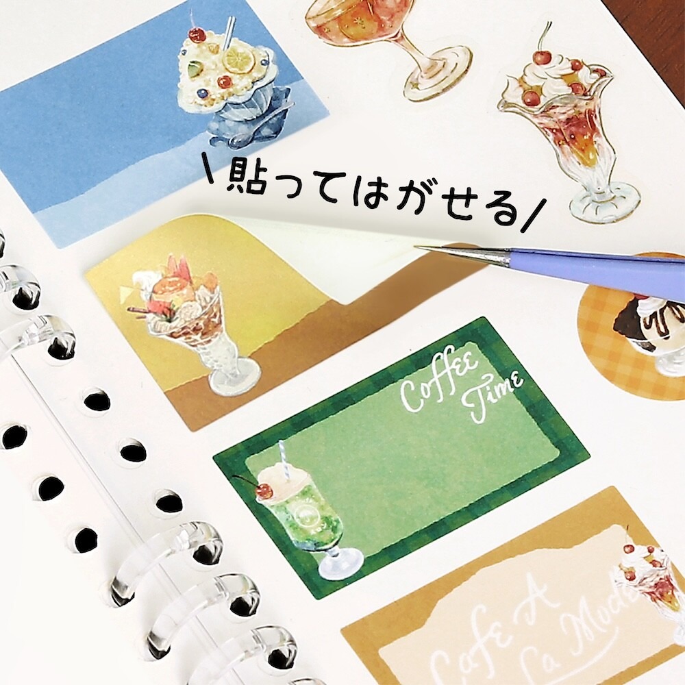 *激動小鹿*<現貨>日本 BGM 貼紙收納本 離型紙收納本 貼紙收納 新品 bgm 貼紙本-細節圖5