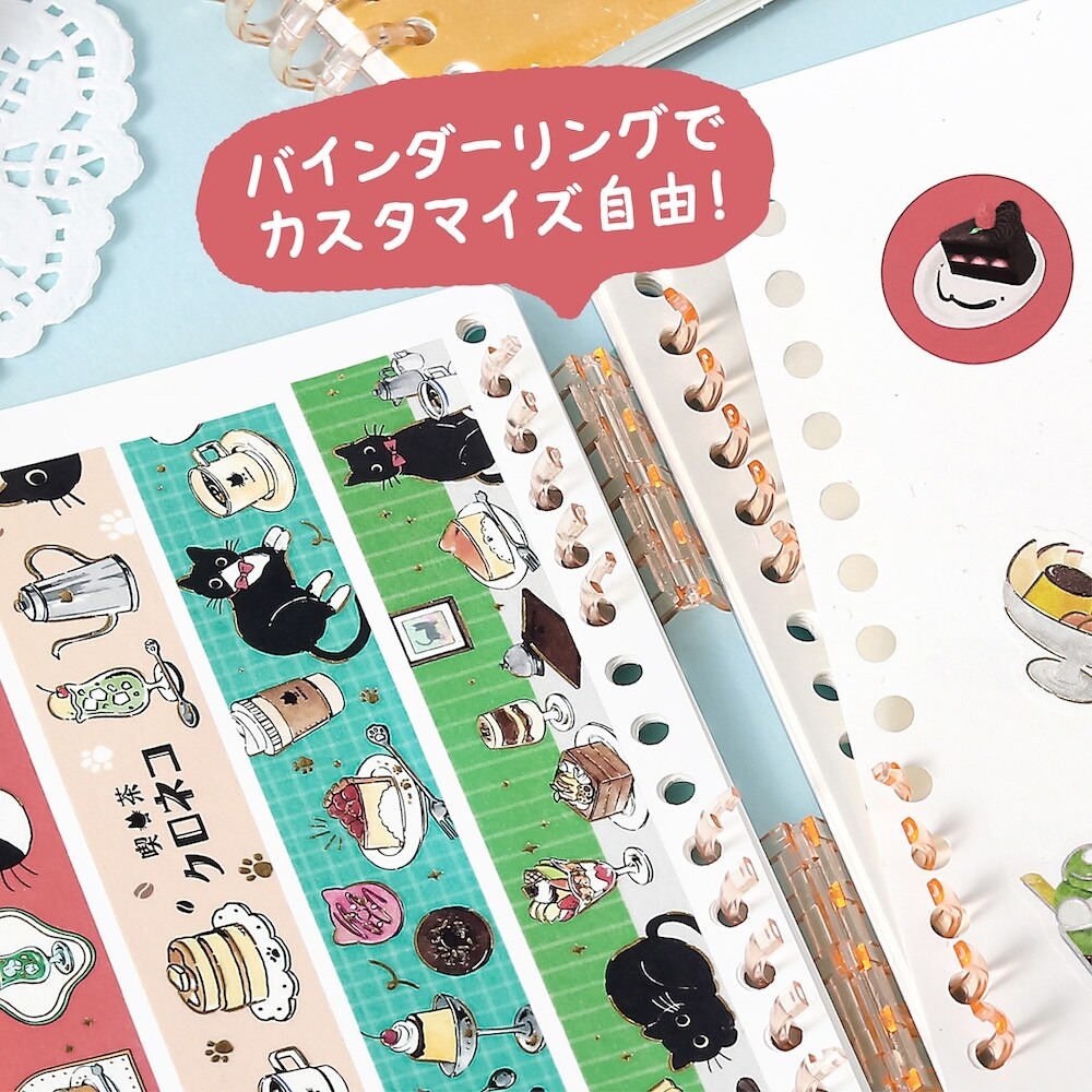 *激動小鹿*<現貨>日本 BGM 貼紙收納本 離型紙收納本 貼紙收納 新品 bgm 貼紙本-細節圖6