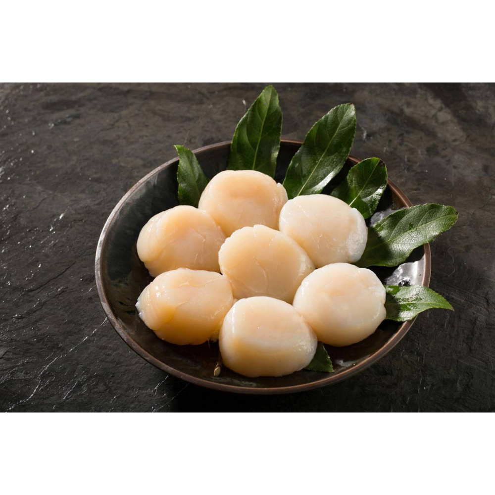 北海道-生食級干貝5S原裝盒(61~80顆)1kg/盒【南洄生鮮】-細節圖2