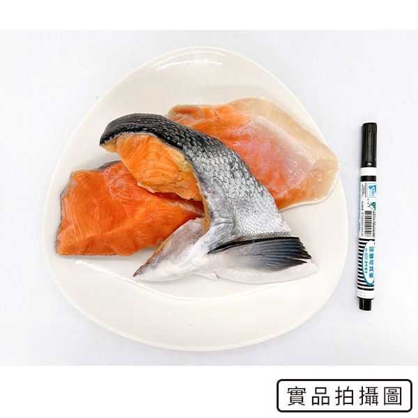 特級鮭魚下巴1000G/包(約4-6片)大規格【南洄生鮮】-細節圖3