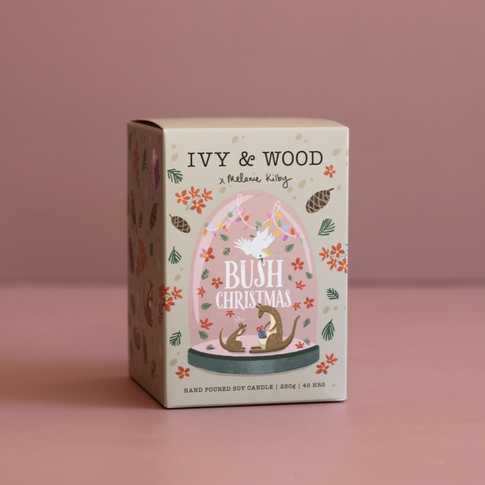 【聖誕限定】聖誕氣息香氛蠟燭-【IVY&WOOD】天然手作香氛-細節圖2