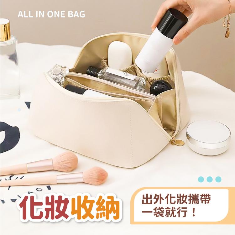 化妝包 收納包 收納 收納袋 置物 【小麥購物】 化妝箱 箱子 手提收納 包包 旅行 美妝 化妝品【E073】-細節圖5