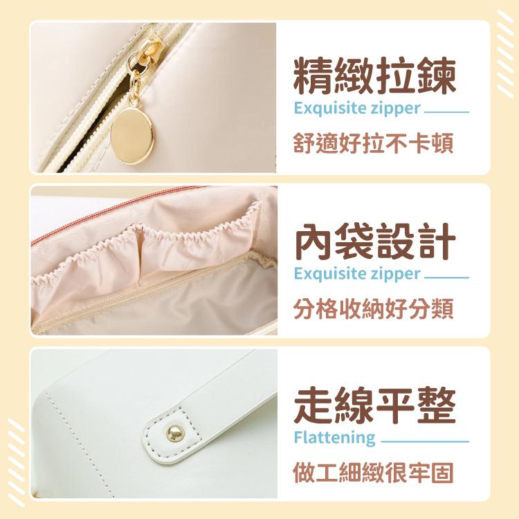 化妝包 收納包 收納 收納袋 置物 【小麥購物】 化妝箱 箱子 手提收納 包包 旅行 美妝 化妝品【E073】-細節圖7
