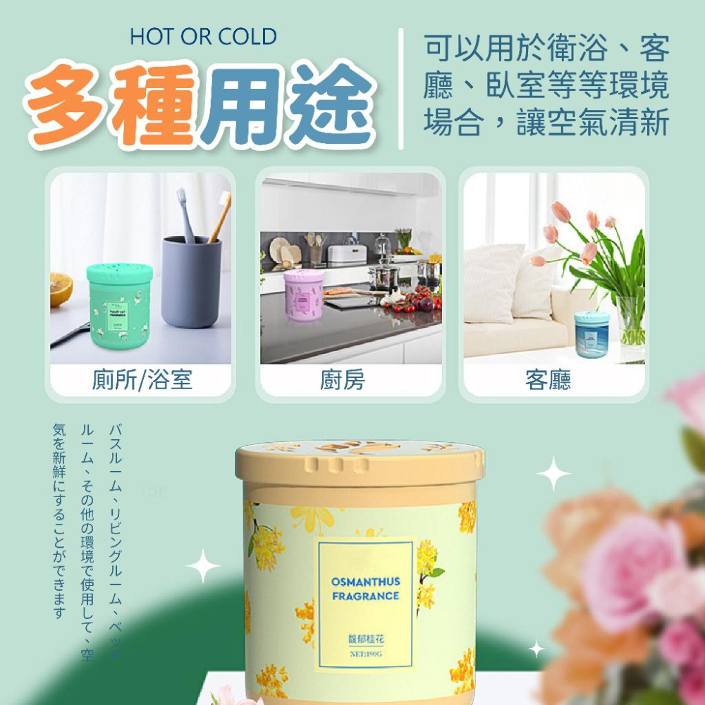 香水 香氛 擴香瓶 擴香膏【小麥購物】香氛 香水 擴香 香膏 香 芳香劑 桂花 白桃 海洋 古龍【S028】-細節圖5