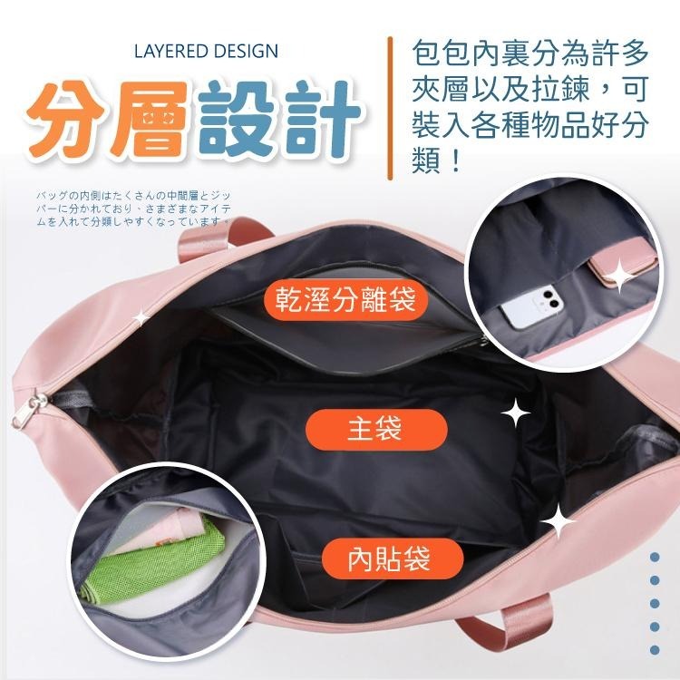 旅行收納包 化妝包 收納袋【小麥購物】 洗漱包 收納包 包包 健身 游泳 背包 運動包 戶外【S067】-細節圖4