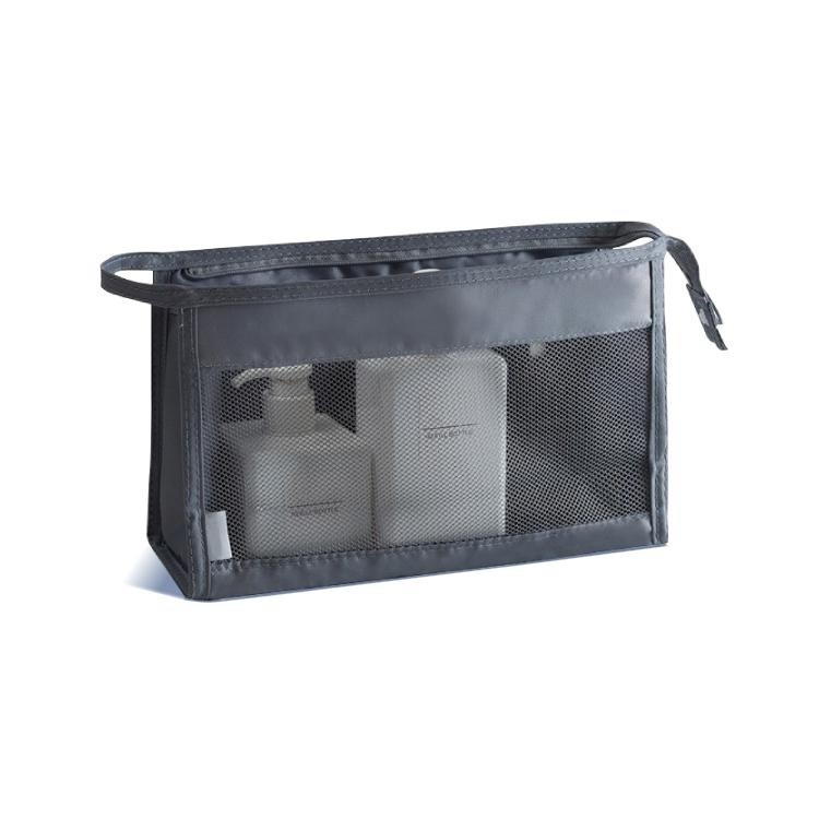 旅行洗漱包 化妝包 收納袋 收納包  【小麥購物】包包 收納  旅行包 網紗包 盥洗包 莫蘭迪 【G533】-細節圖2