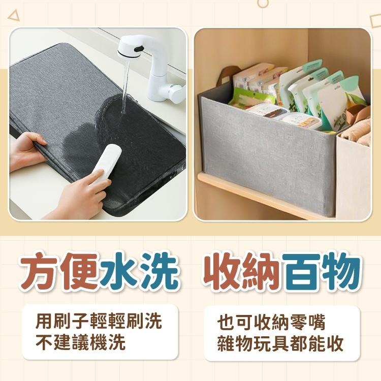 棉麻收納籃 衣褲收納箱 整理箱【小麥購物】 收納箱 收納 摺疊 棉被 衣物 收納盒 箱子 【Y216】-細節圖7