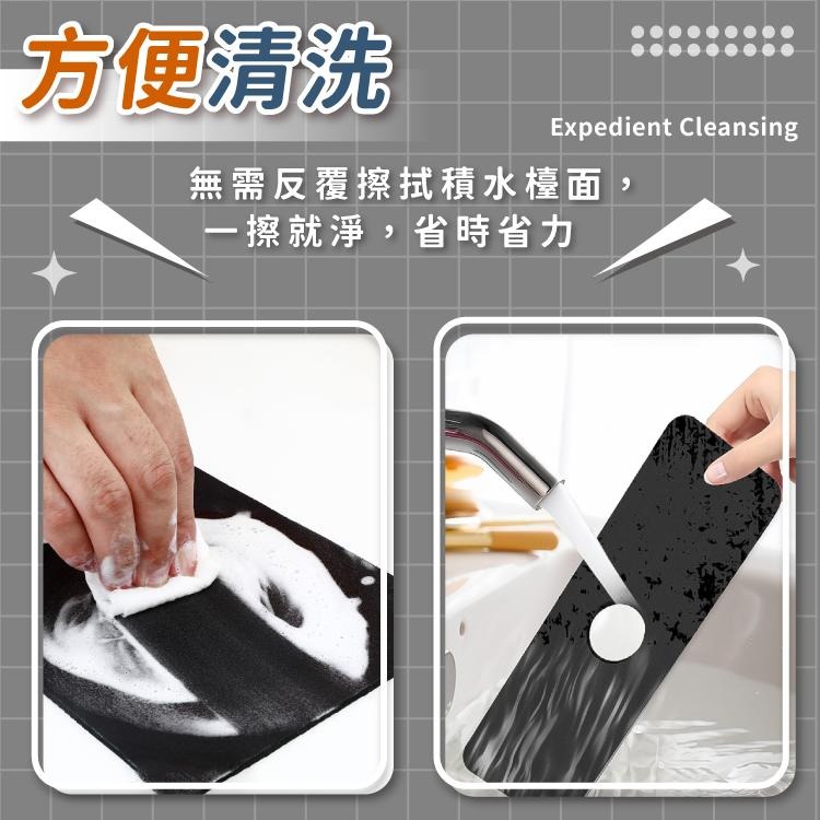 硅藻泥水龍頭吸水墊 防濺墊 硅藻土 洗手檯【小麥購物】 防水墊 浴室 廁所 水槽防水 墊子 桌墊 杯墊【G527】-細節圖5