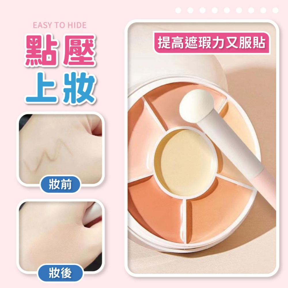遮瑕刷 遮瑕筆 刷具 美妝蛋 化妝工具【小麥購物】 化妝 粉底液 彈力粉撲 打底 修容 上妝【S105】-細節圖5