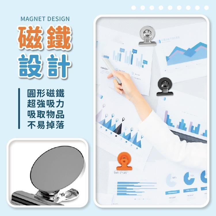 冰箱磁鐵夾 磁鐵夾 冰箱夾 夾子【小麥購物】冰箱貼封口夾 冰箱貼 字條夾 彩色夾 夾 夾子 磁鐵【G245】-細節圖5