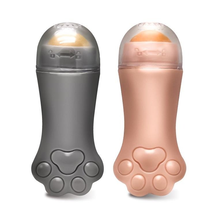 貓掌吸油滾珠【小麥購物】【Y620】吸油 滾珠 火山石 貓掌造型 便攜 戶外 外出 可重複使用 清潔-細節圖2