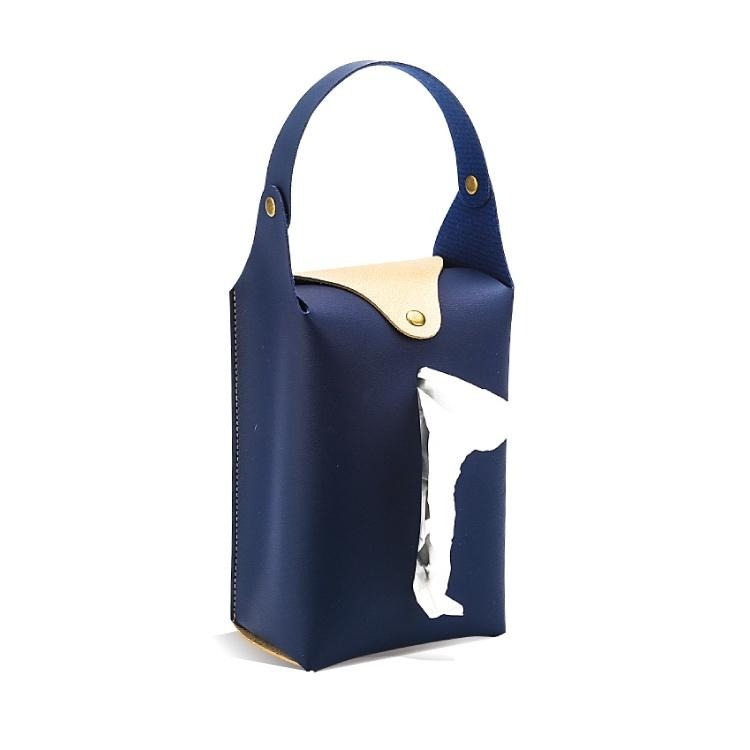 衛生紙盒【小麥購物】【Y815】車用面紙盒 面紙盒 面紙套 面紙袋 衛生紙袋 收納盒 收納 掛式衛生紙盒 裝飾-細節圖2