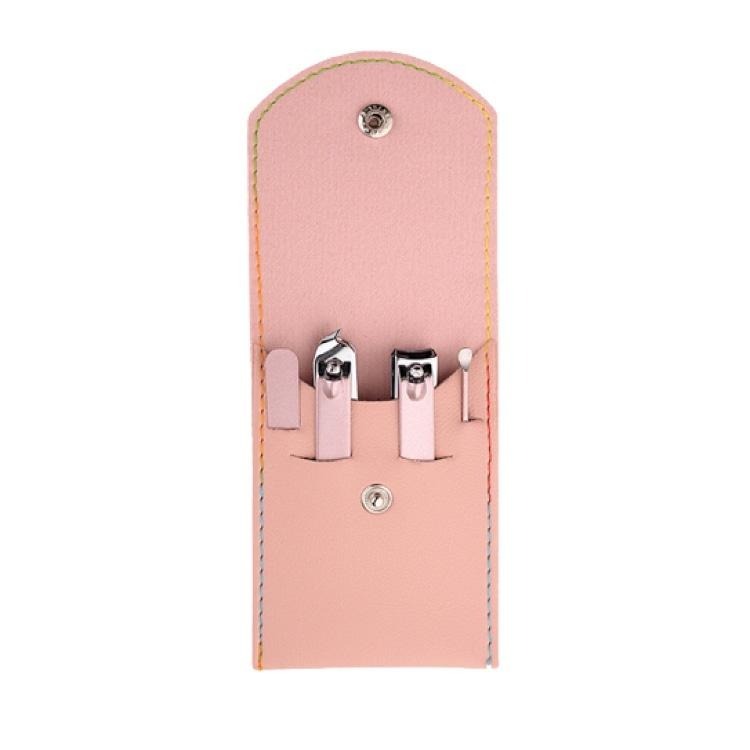 皮革 指甲剪 指甲刀 掏耳棒 指甲【小麥購物】 剪指甲 美甲 生活用品 不鏽鋼 收納 衛生 磨指甲【Y091】-細節圖2