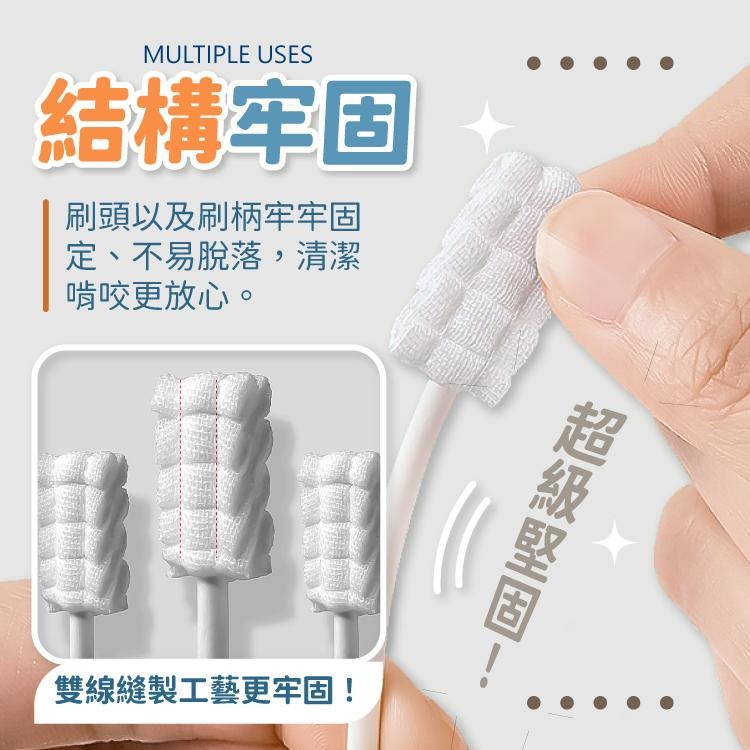 兒童 嬰兒軟毛牙刷 牙刷【小麥購物】 刷牙 棉布牙刷 幼兒牙刷 牙齒 口腔保養 口腔 口腔清潔【Y844】-細節圖6