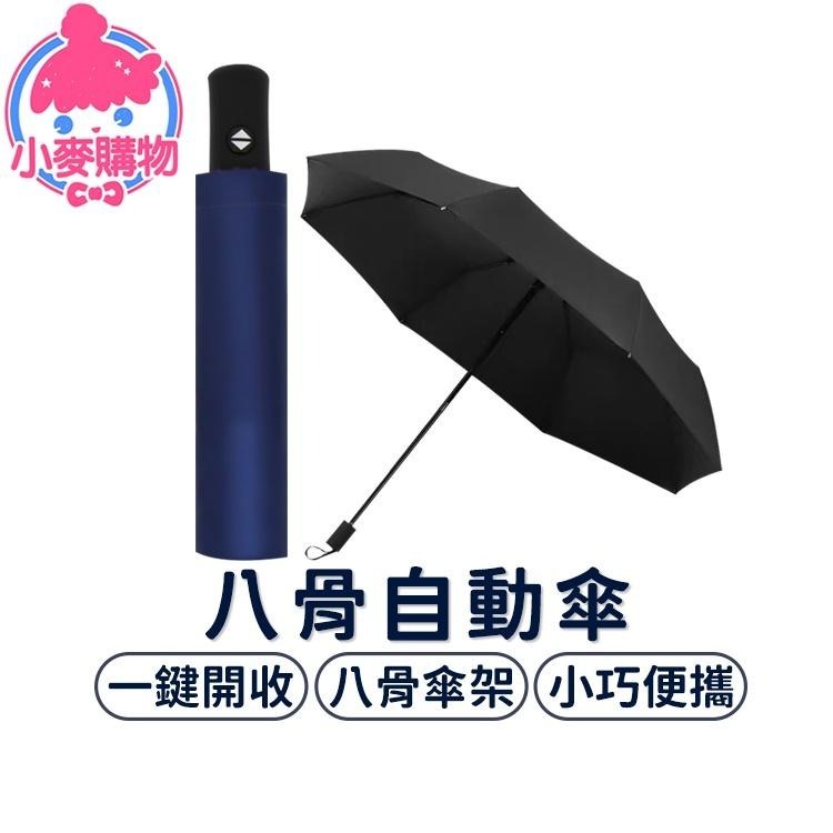 八骨自動傘 摺疊傘 遮陽傘【小麥購物】傘 雨傘 自動傘 雨具 防曬 陽傘 大傘面 兩用傘 【G389】-細節圖8