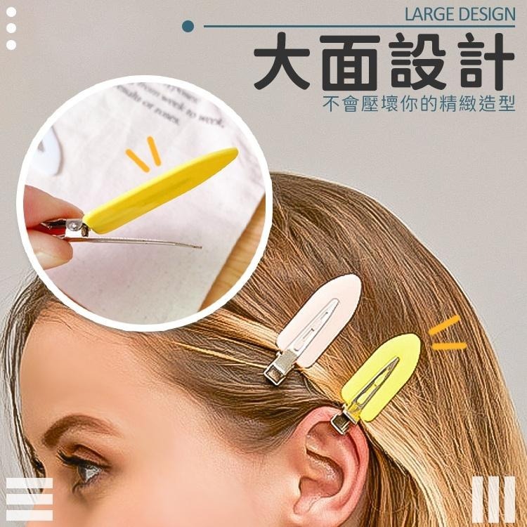 日式無痕髮夾 瀏海夾 髮夾【小麥購物】 美髮 造型 邊夾 頭飾 一字發夾 一字夾 瀏海髮夾 【D065】-細節圖6