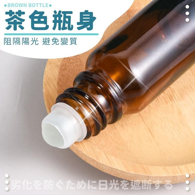 玻璃滾珠瓶 精油瓶 玻璃瓶【小麥購物】 分裝瓶 香水瓶 走珠瓶 精華液瓶 旅行 玻璃分裝瓶 【G391】-細節圖5