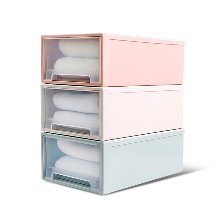 抽屜式收納盒【小麥購物】24H出貨台灣現貨【B025】收納櫃 抽屜櫃 置物箱 置物架 收納 整理箱 收納箱 衣物收納-細節圖2