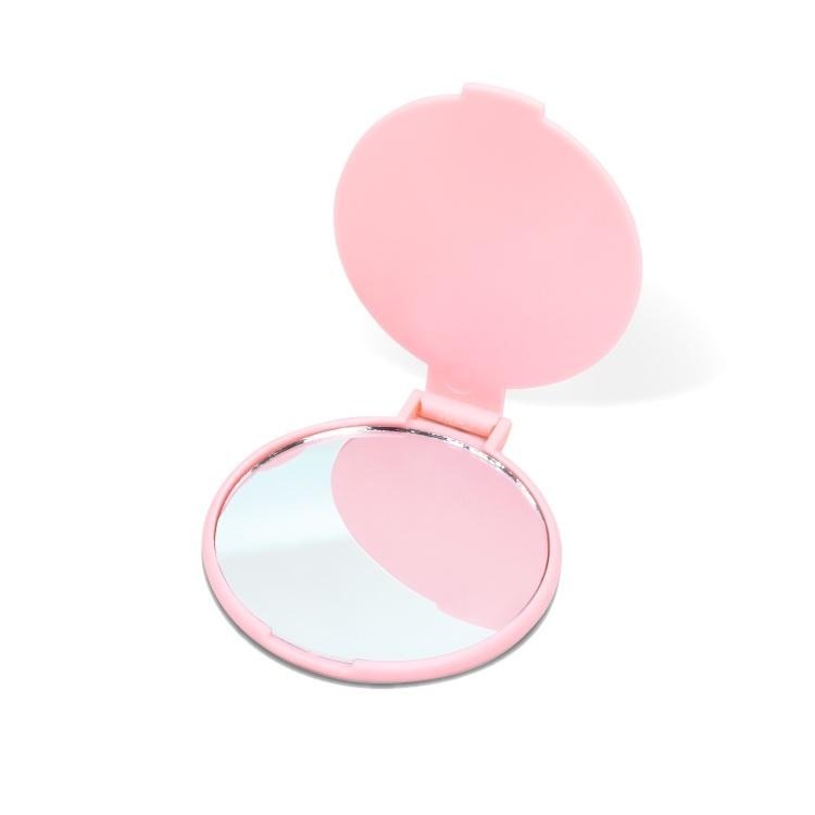 迷你 隨身鏡【小麥購物】台灣現貨 隨身化妝鏡 摺疊鏡 化妝鏡 補妝鏡 迷你鏡 圓鏡 鏡子 小鏡子 【D119】-細節圖2
